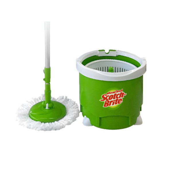 3M Scotch-Brite Single Spin Mop Bucket Set