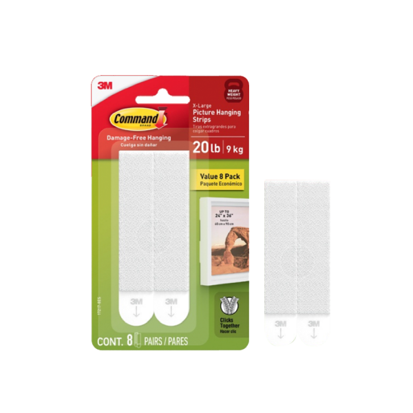 3M™ Command X-Large Picture Hanging Strips