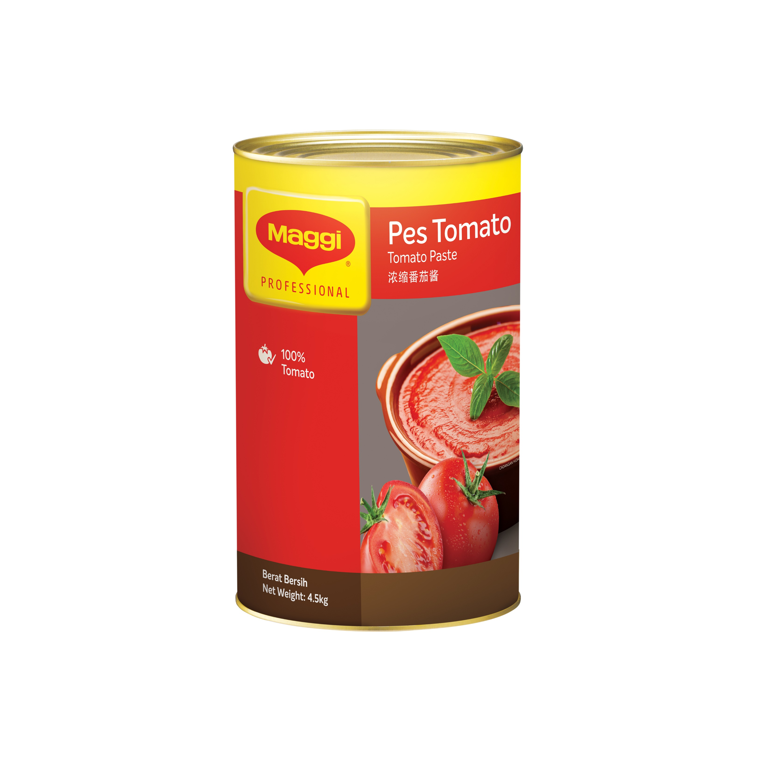 MAGGI Tomato Paste Pes Tomato 4.5kg x 6 Cans (Carton)