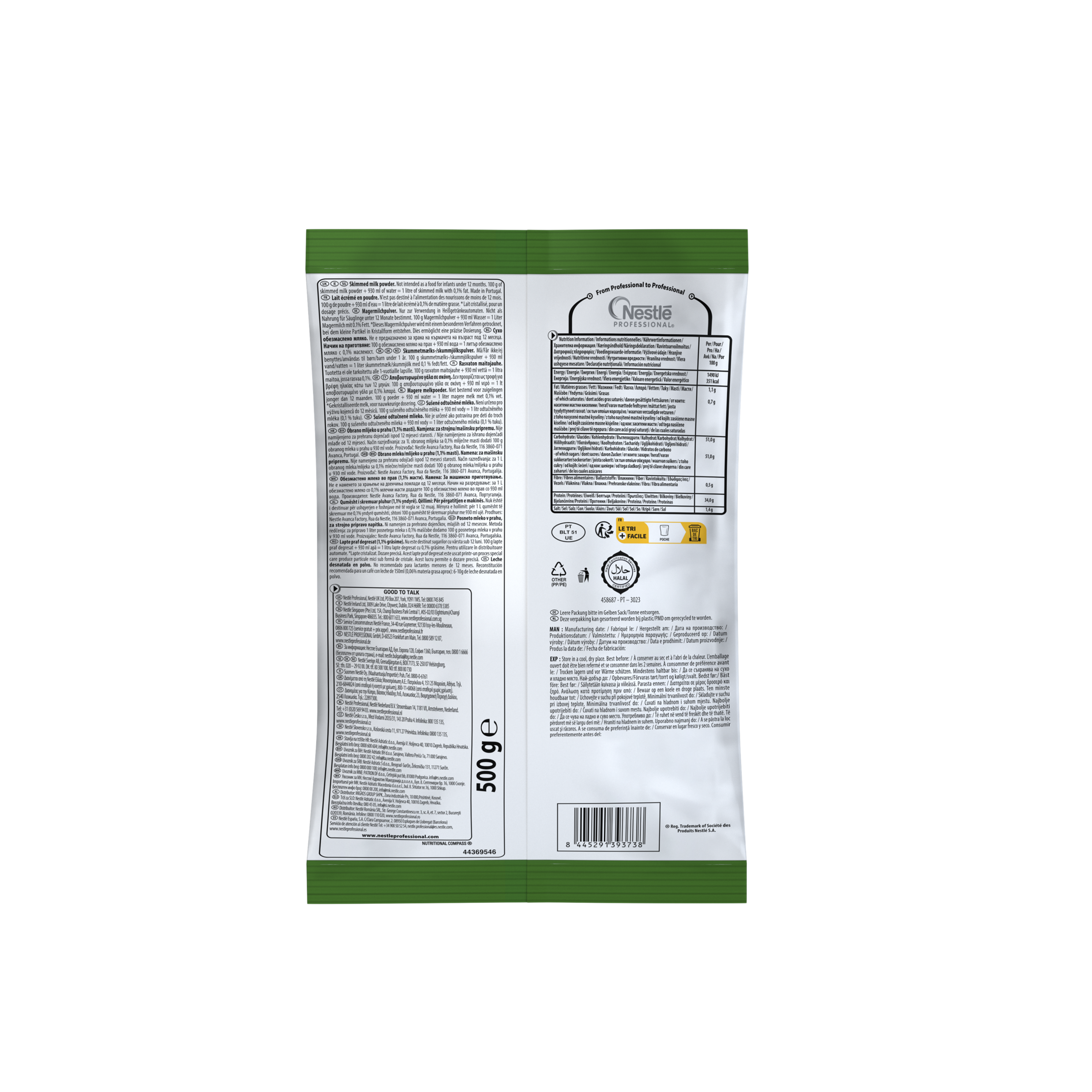NESTLE All Dairy Skimmed Milk Powder 500g