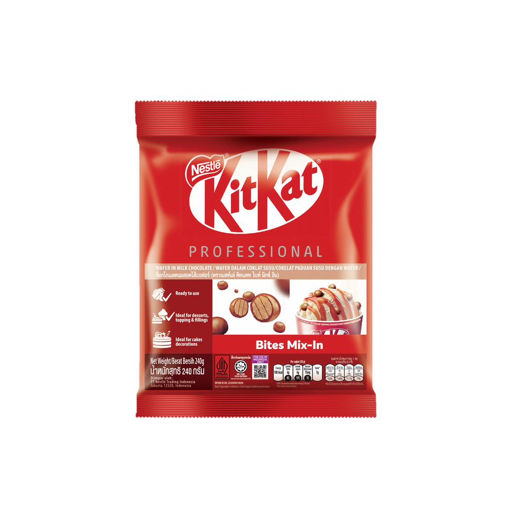 NESTLE KITKAT Bites Mix-In - 240g x 36 Packs (Carton)