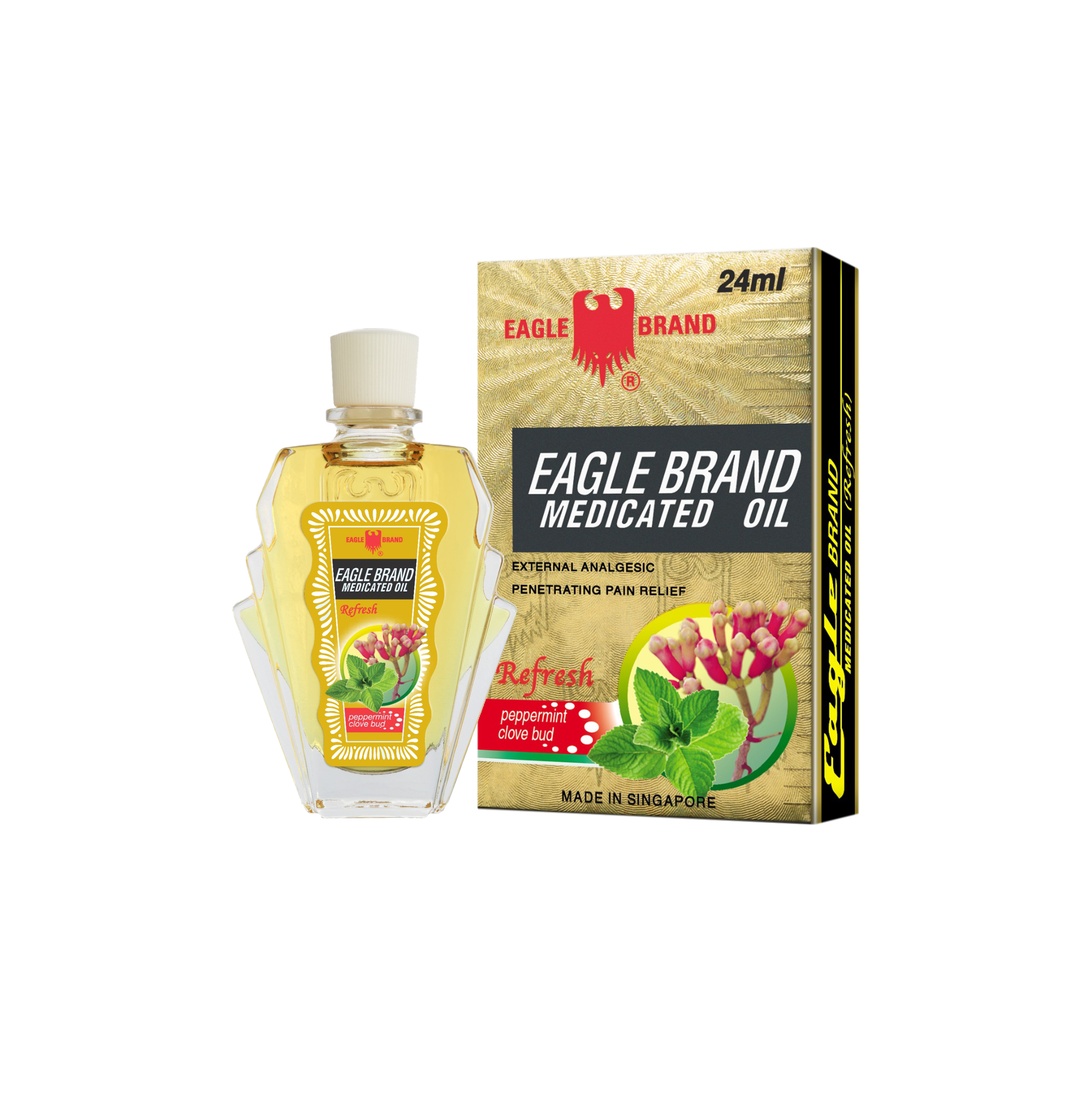 Eagle Brand Refresh Medicated Oil 24ml