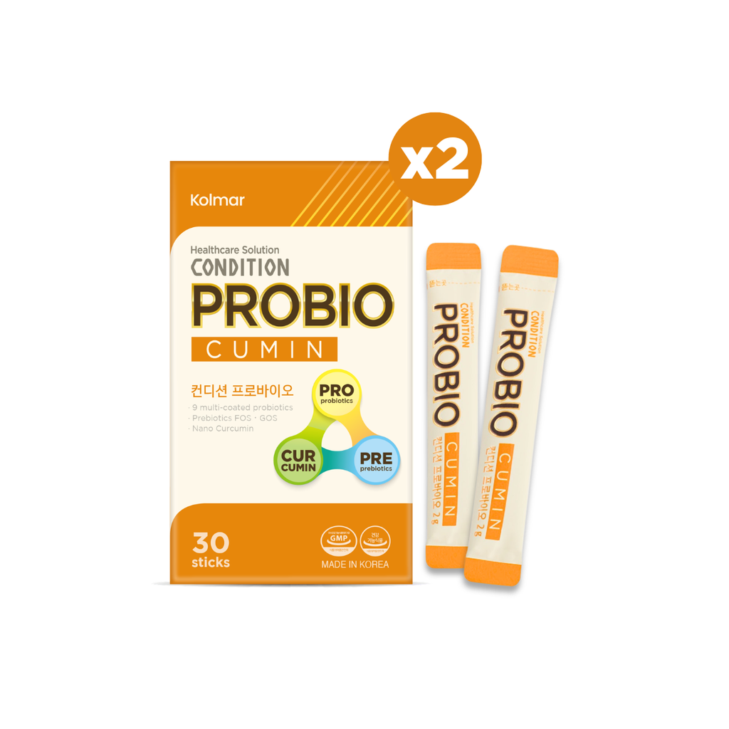 Condition Probio Cumin 30s, Prebiotics, Probiotics & Nano Curcumin, Improve Digestion