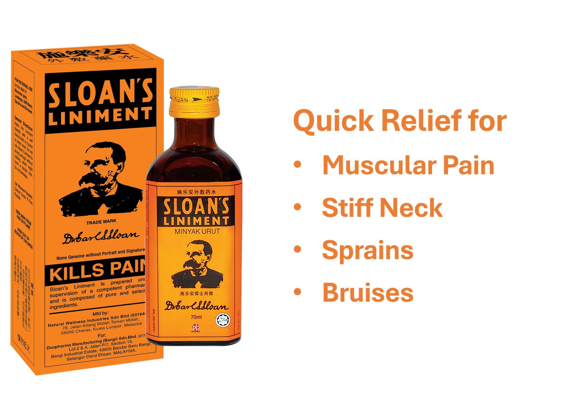 Sloan's Liniment Oil 60ml