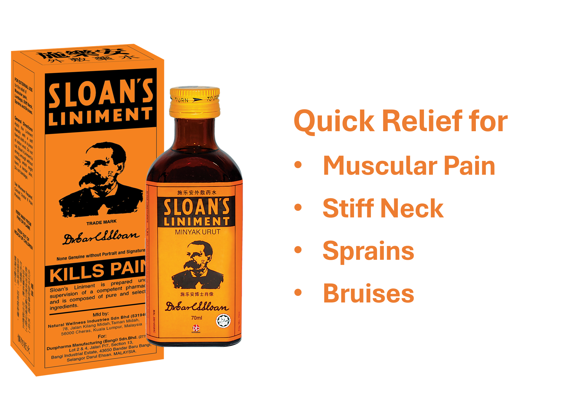 Sloan's Liniment Oil 60ml