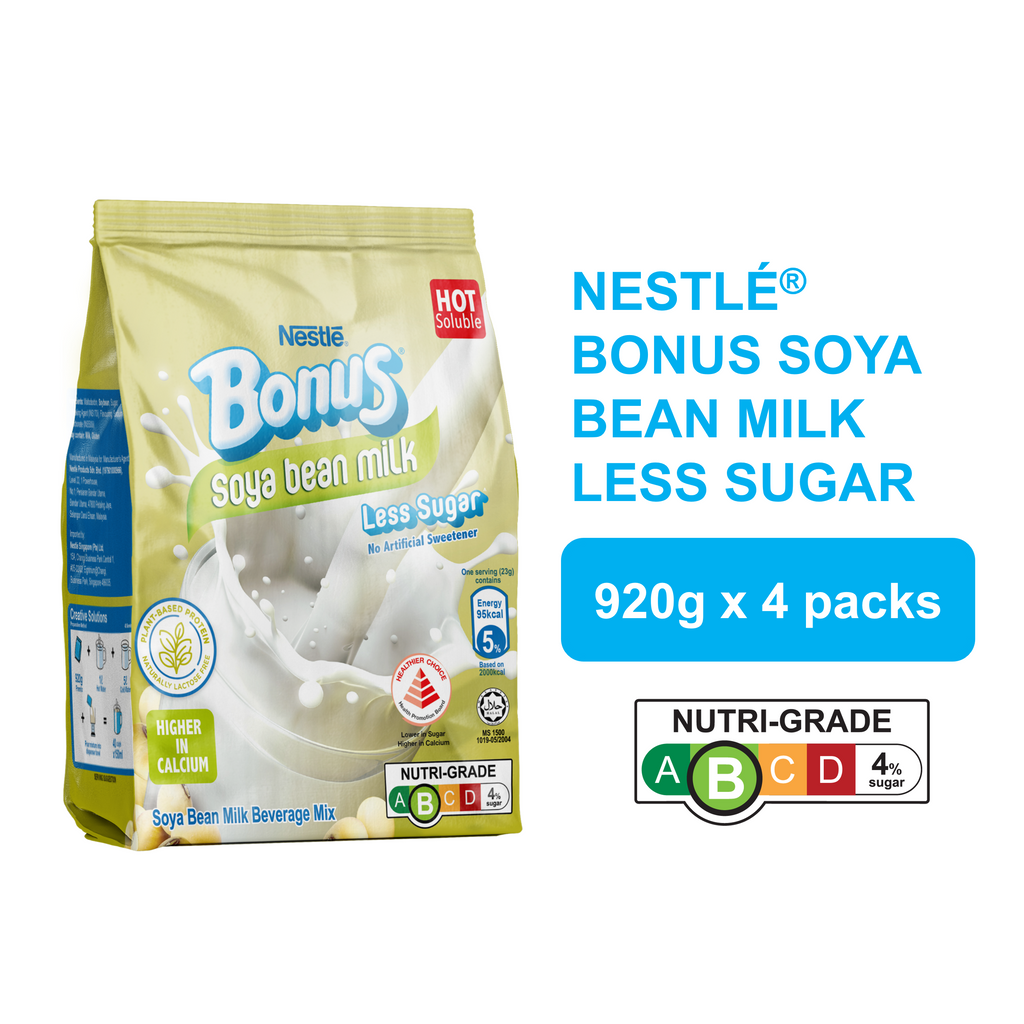 NESTLE Bonus Soyabean Milk (Less Sugar) 920g