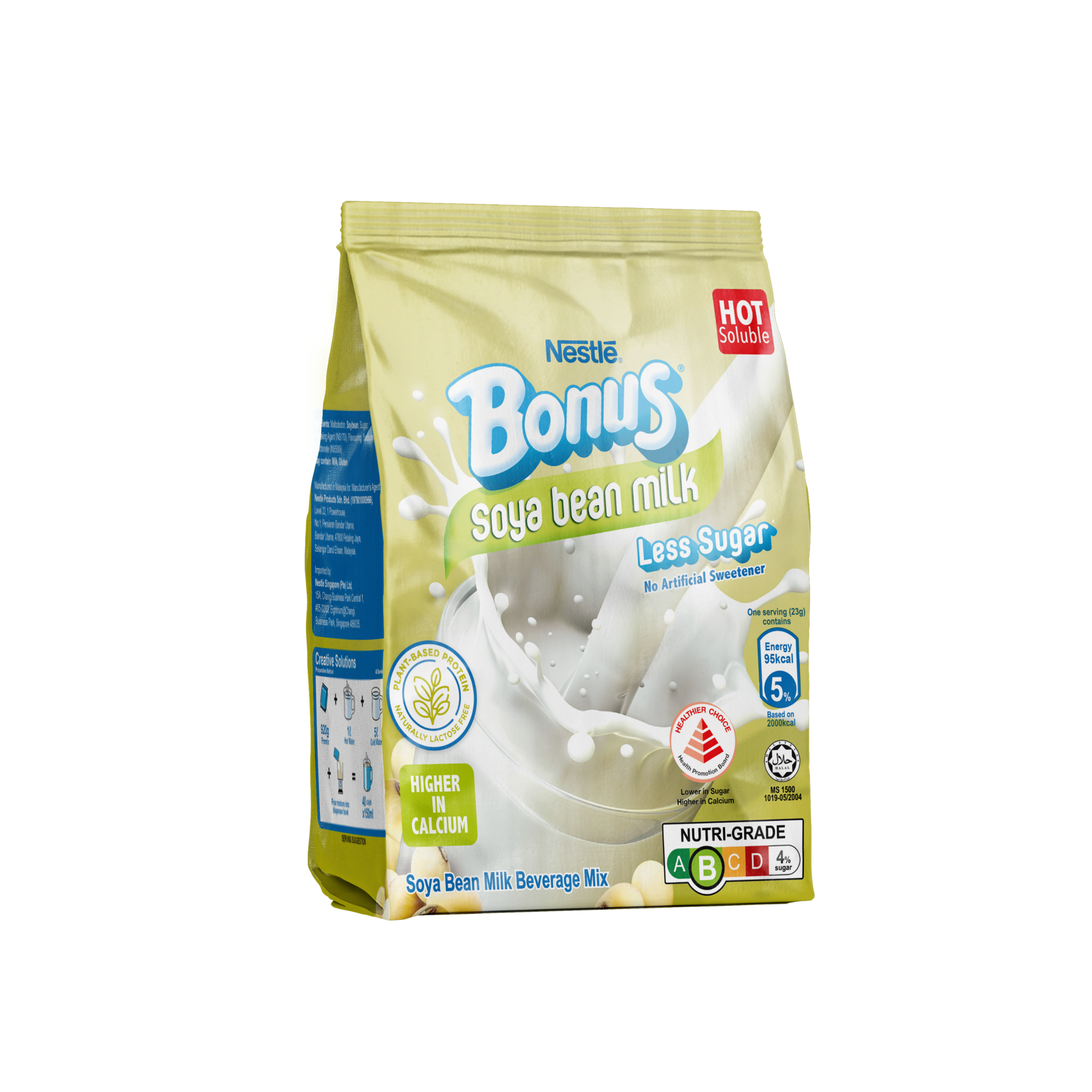 NESTLE Bonus Soyabean Milk (Less Sugar) 920g