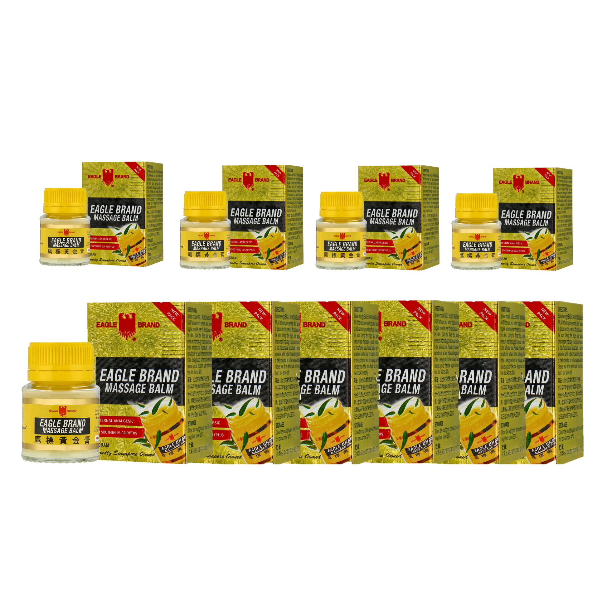 Eagle Brand Yellow Massage Balm 40g