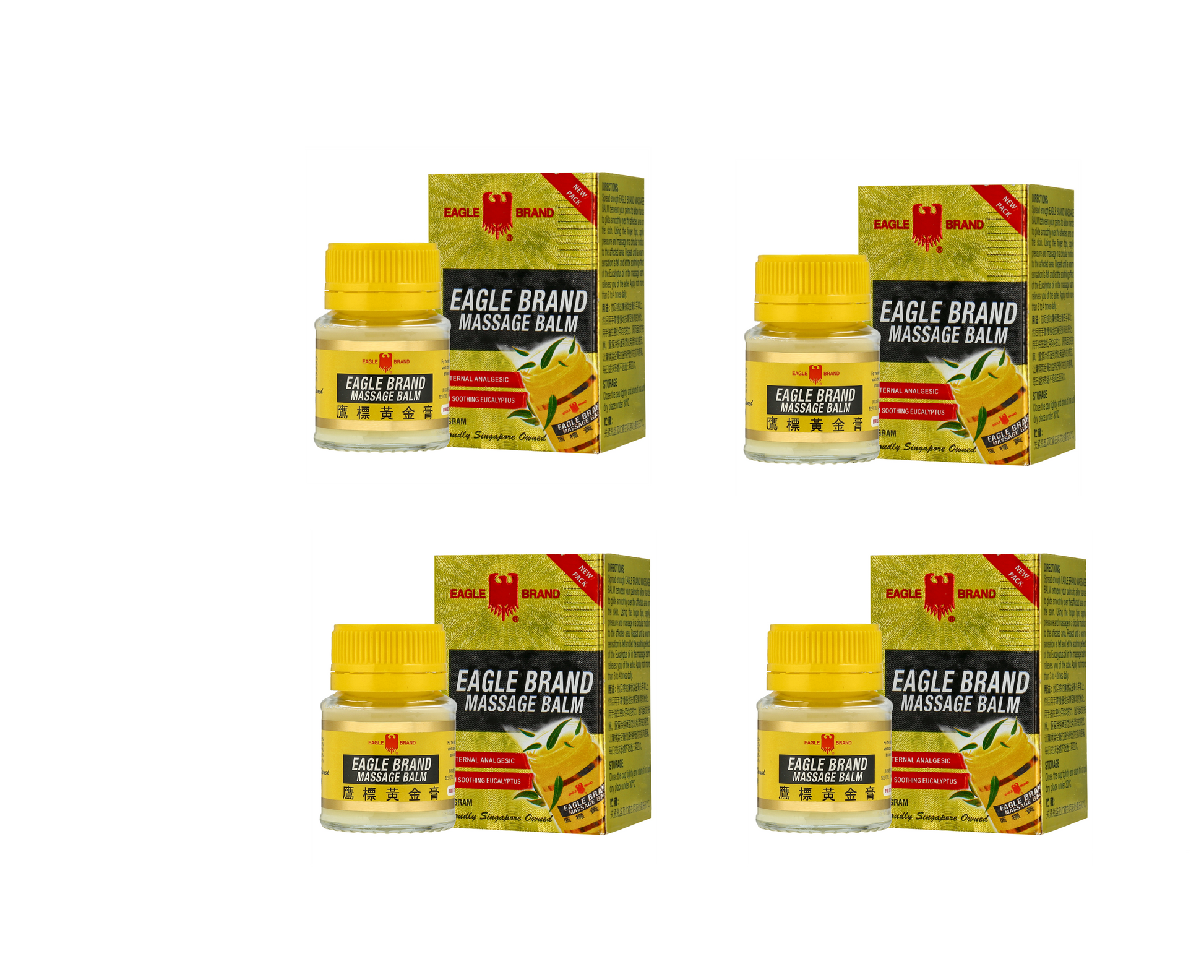 Eagle Brand Yellow Massage Balm 40g