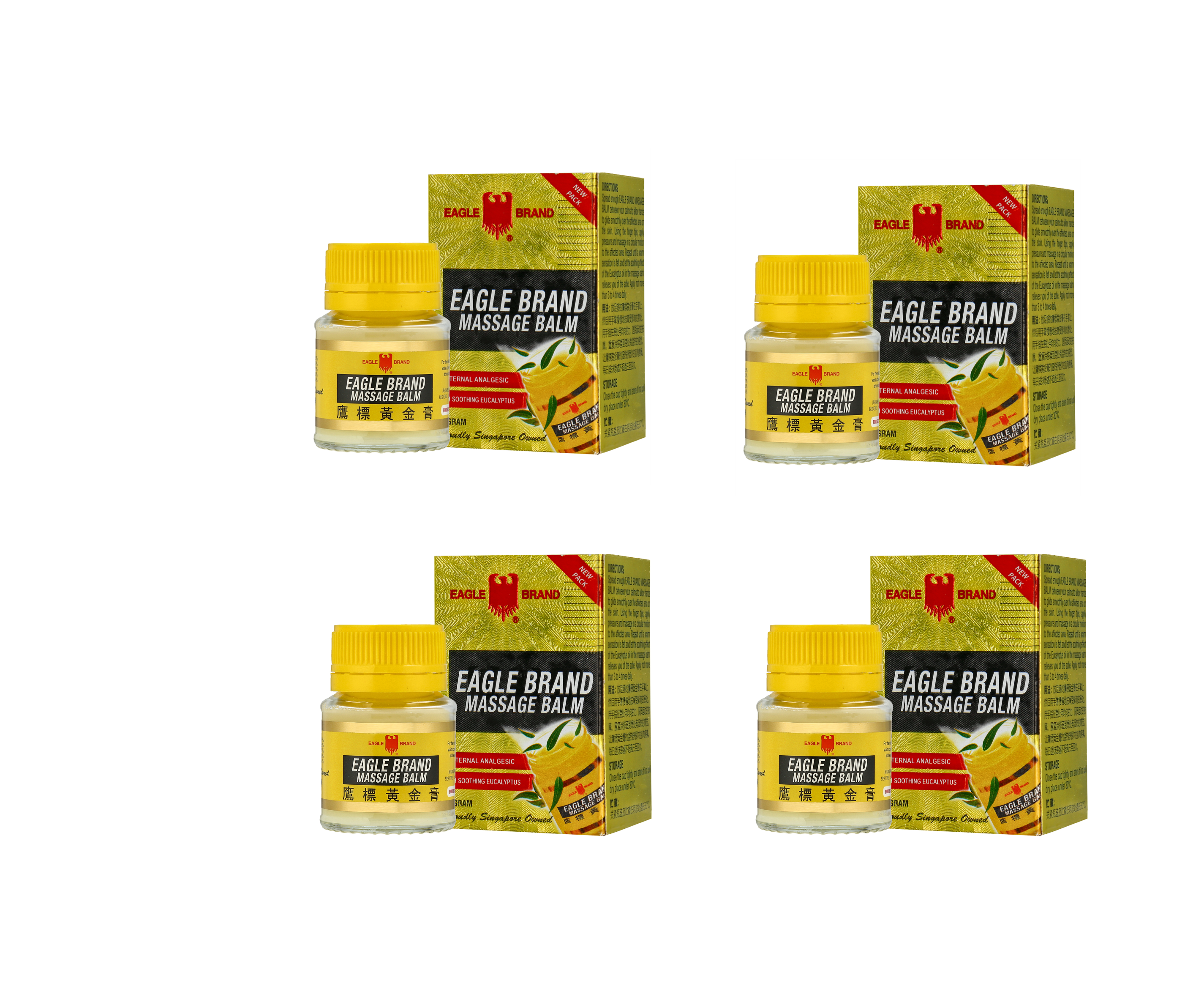 Eagle Brand Yellow Massage Balm 40g