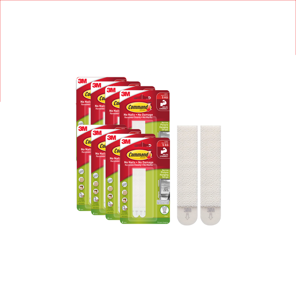 3M Command Narrow Picture Hanging Strips
