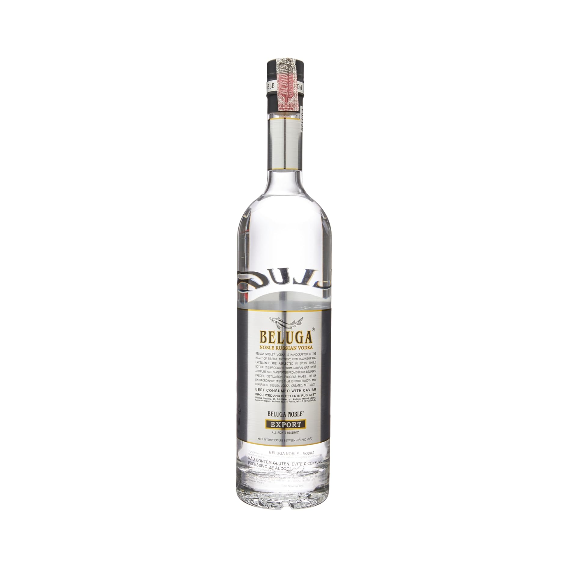 Beluga Noble Russian Vodka 700ml - Super Premium Vodka