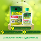 Eagle Brand DẦU KHUYNH DIỆP Eucalyptus Oil PLUS 25ml