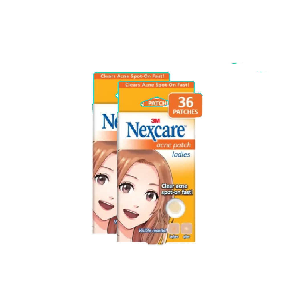 3M™ Nexcare™ Acne Patch Ladies, 36 pcs/pack, For clearing acne faster