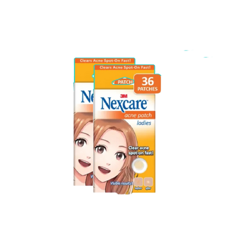 3M™ Nexcare™ Acne Patch Ladies, 36 pcs/pack, For clearing acne faster