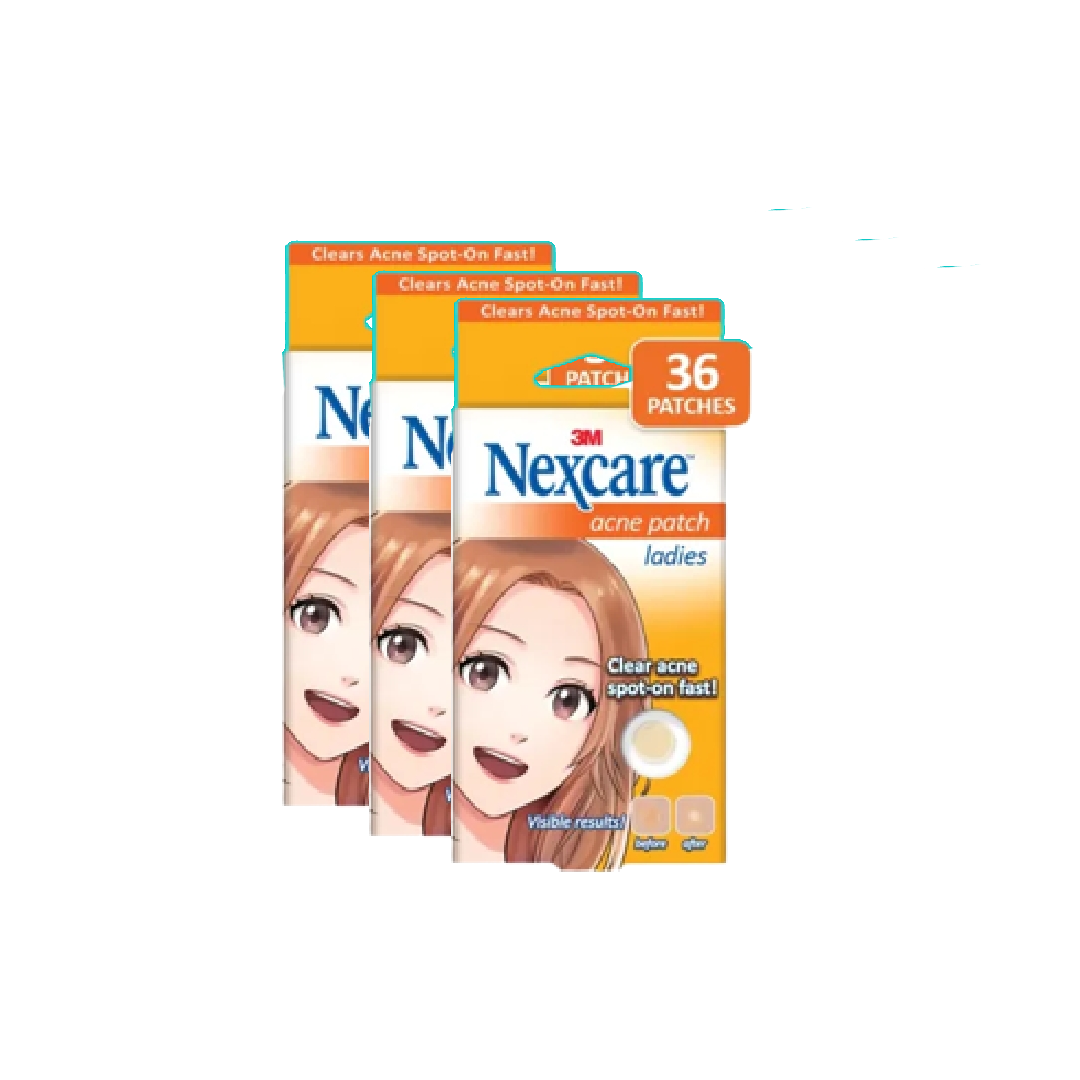 3M™ Nexcare™ Acne Patch Ladies, 36 pcs/pack, For clearing acne faster