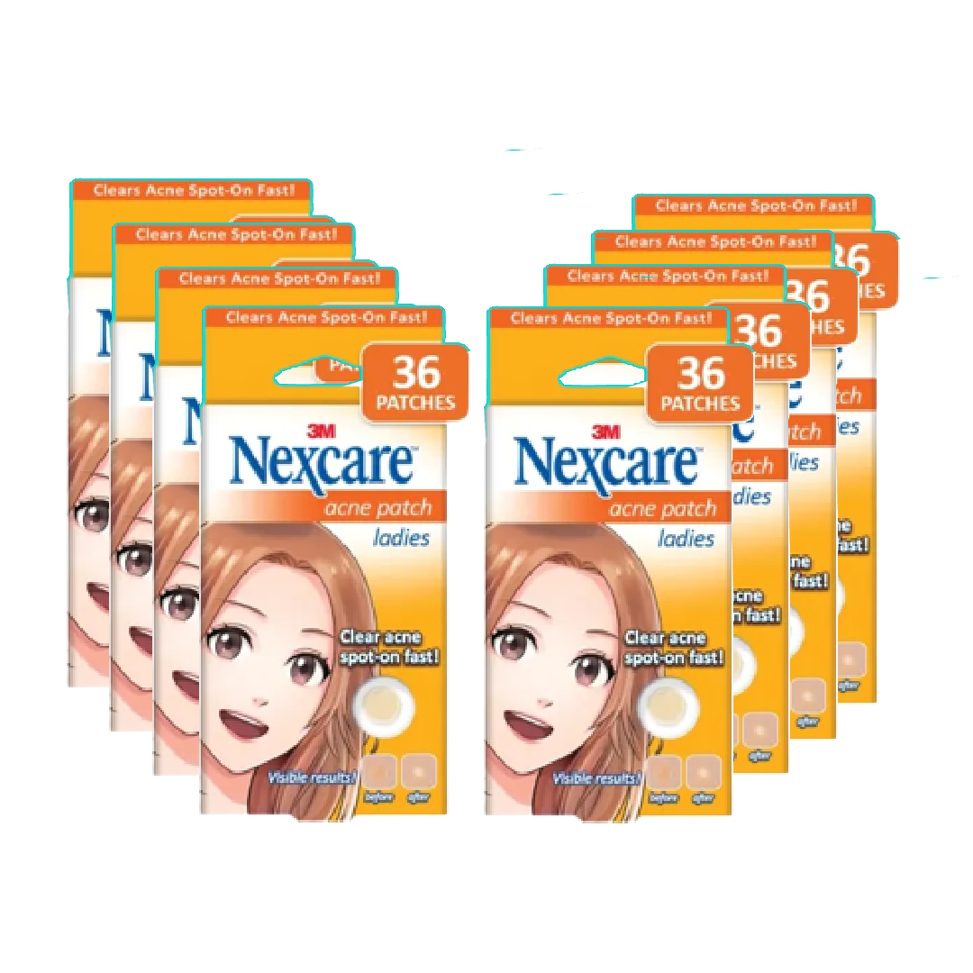 3M™ Nexcare™ Acne Patch Ladies, 36 pcs/pack, For clearing acne faster