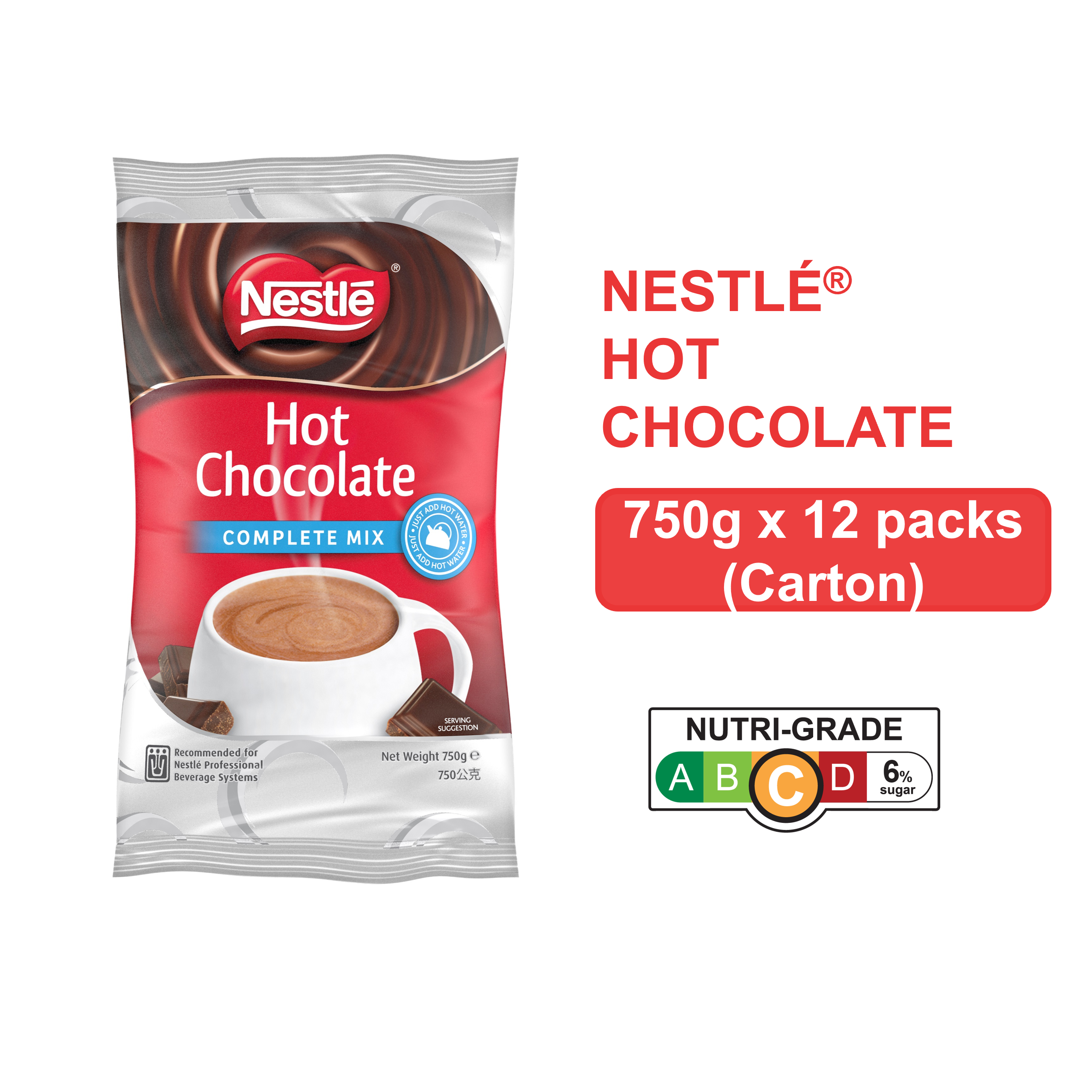 NESTLÉ® Hot Chocolate - 750g