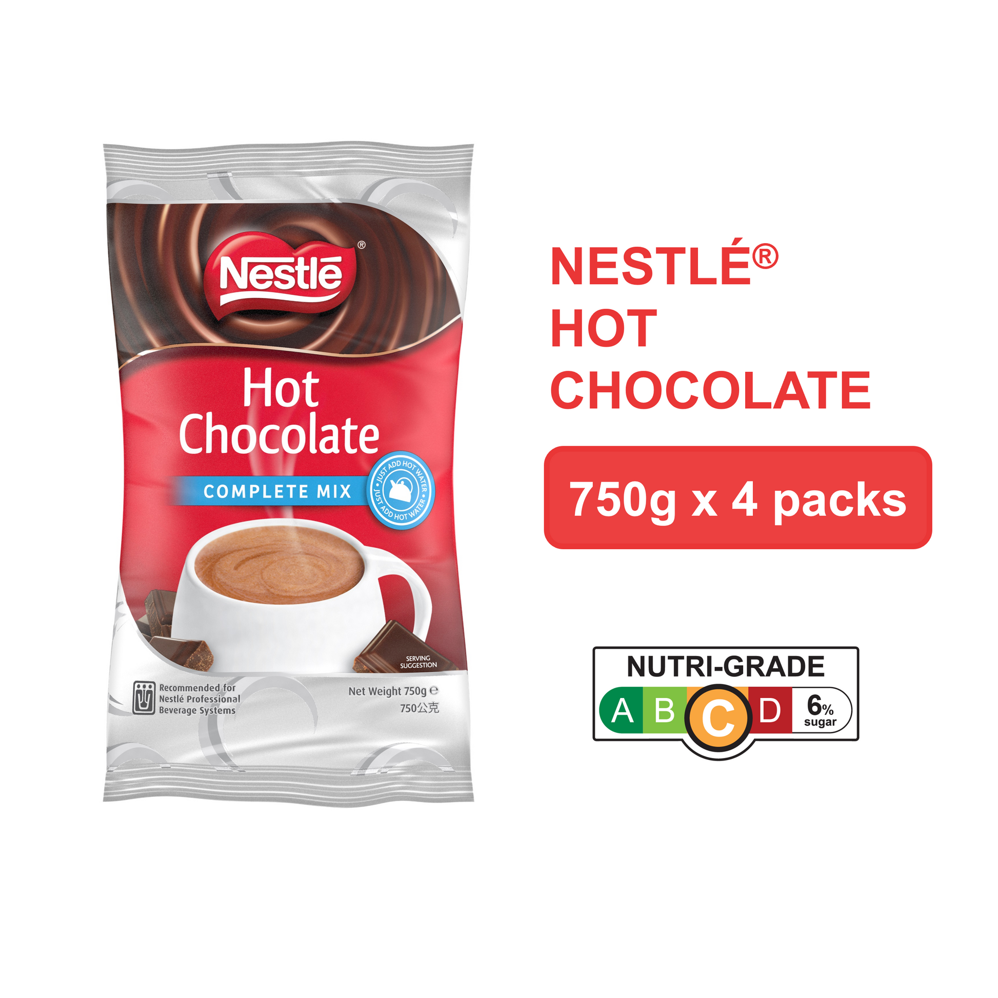 NESTLÉ® Hot Chocolate - 750g