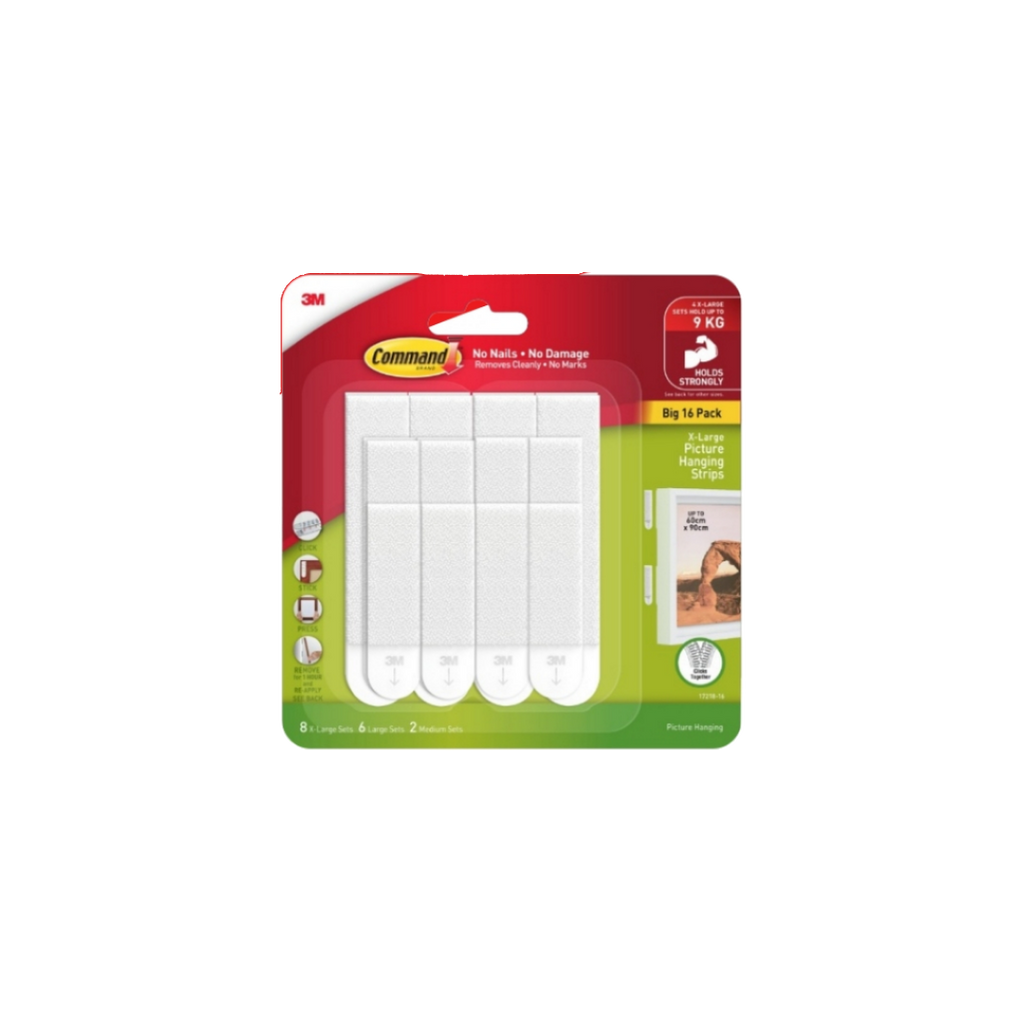 3M™ Command X-Large Picture Hanging Strips