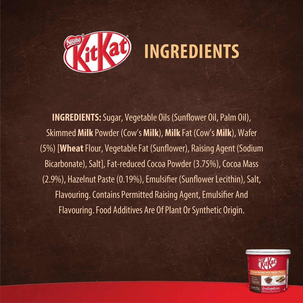 NESTLÉ® Professional KITKAT® Spread - 3kg