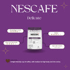 NESCAFE Delicate 100% Freeze Dried Soluble Coffee - 250g x 12packs (Carton)