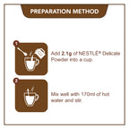 NESCAFE Delicate 100% Freeze Dried Soluble Coffee - 250g x 12packs (Carton)