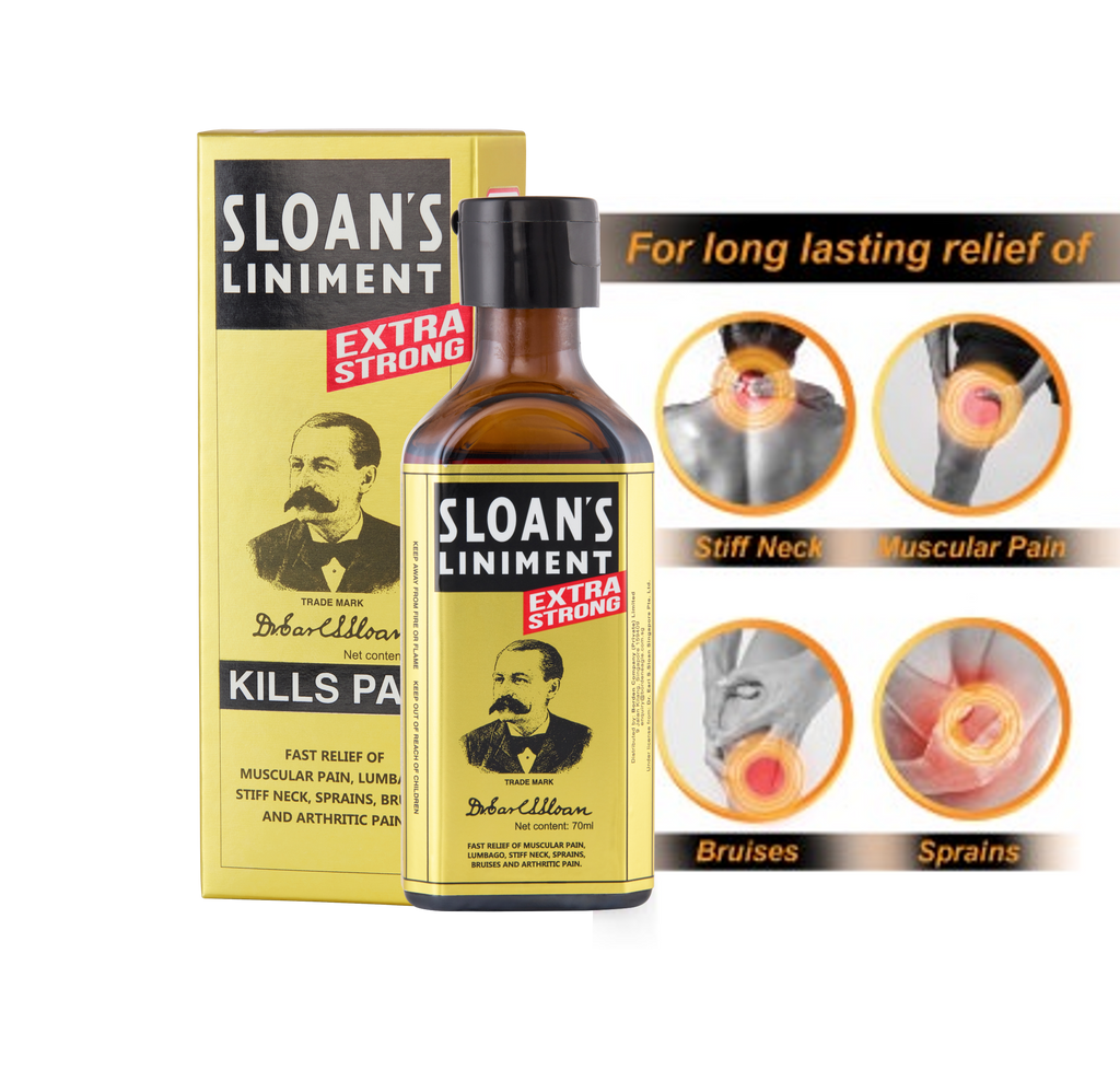 Sloan's Liniment Massage Oil 70ml (Extra Strong)