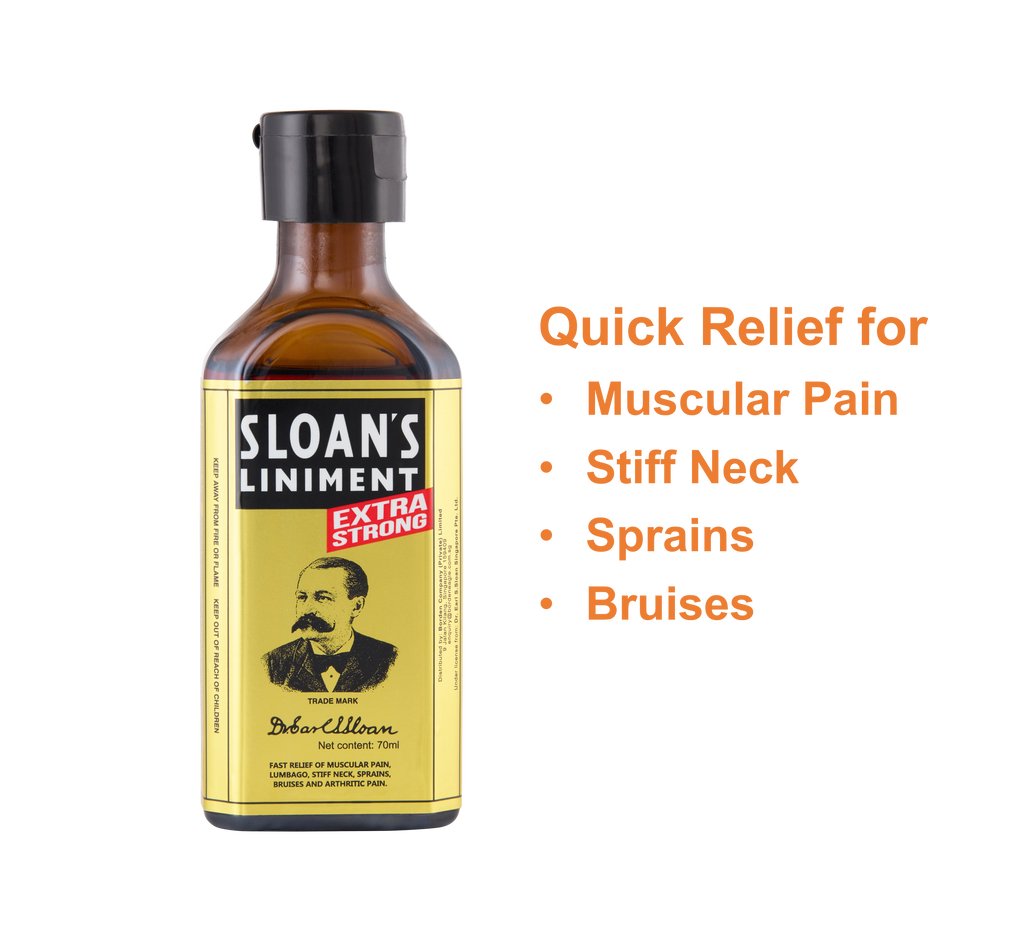 Sloan's Liniment Massage Oil 70ml (Extra Strong)